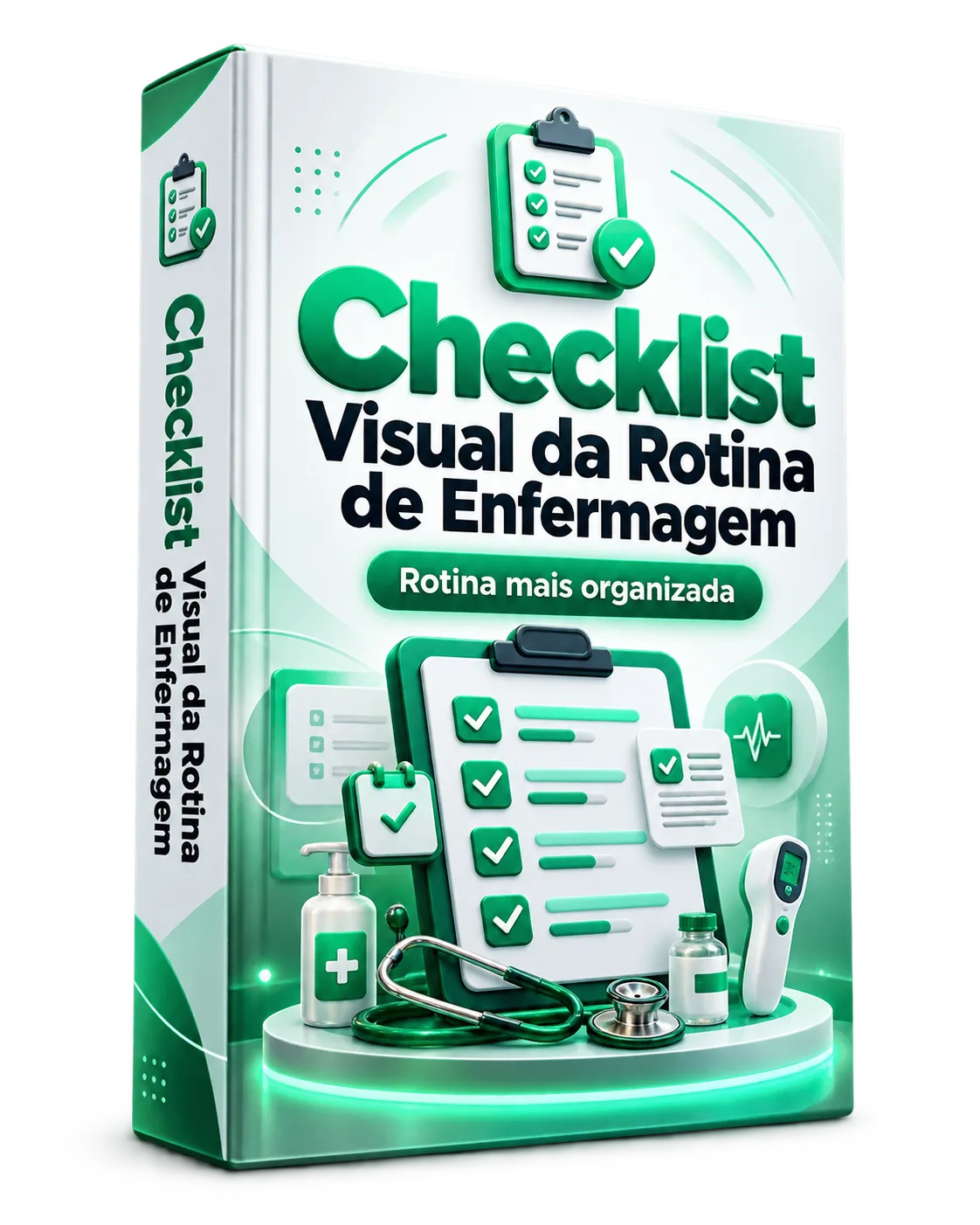 Mockup do Checklist Visual da Rotina de Enfermagem